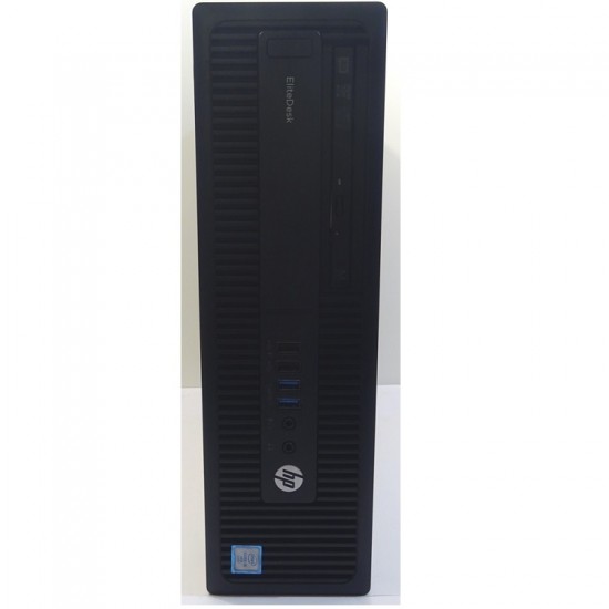 PC HP ELITEDESK 800 G2 I5-6500u 3.2GHZ RAM 8GB HDD 500GB WINDOWS 10 PRO PC SFF RICONDIZIONATO