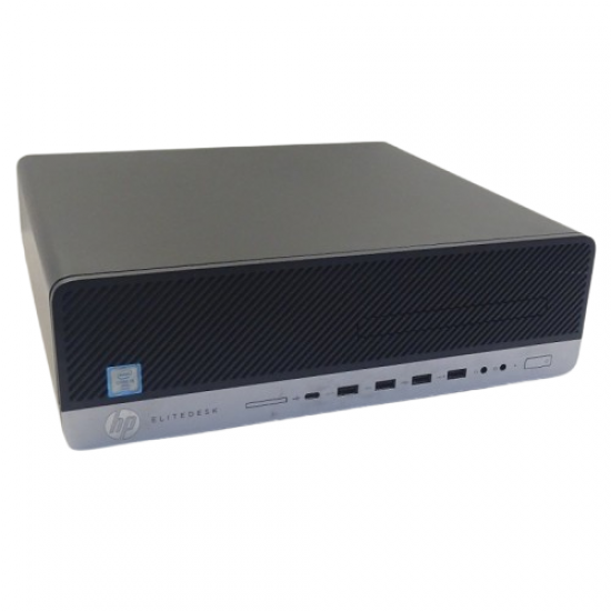 PC HP ELITEDESK 800 G3 I3-6100 3.7GHZ RAM 8GB HDD 500GB WINDOWS 10 PRO PC SFF- RICONDIZIONATO