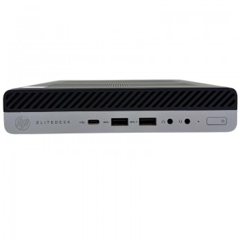 HP ELITEDESK 800 G3 PC DESKTOP MINIPC TINY INTEL I3-8100 8GB HDD500GB WIN 11 PRO- ricondizionato