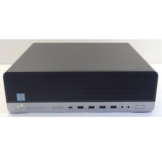 PC HP ELITEDESK 800 G4 I3-8100 3.60GHZ RAM 8GB SSD 256GB WINDOWS 11 PRO PC SFF RICONDIZIONATO 