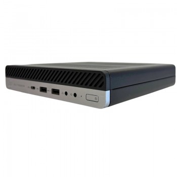 HP ELITEDESK 800 G4 PC DESKTOP MINIPC TINY INTEL I3-8100 8GB HDD500GB WIN 11 PRO- ricondizionato
