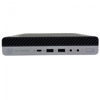 HP ELITEDESK 800 G4 PC DESKTOP MINIPC TINY INTEL I3-8100 8GB HDD500GB WIN 11 PRO- ricondizionato