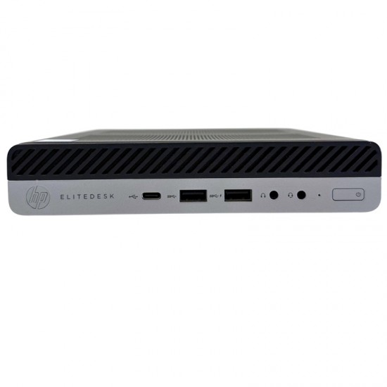 HP ELITEDESK 800 G4 PC DESKTOP MINIPC TINY INTEL I3-8100 8GB HDD500GB WIN 11 PRO- ricondizionato