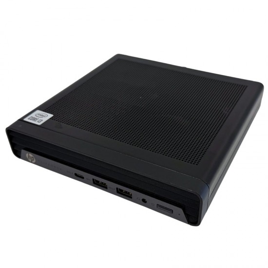 HP ELITEDESK 800 G6 PC DESKTOP MINIPC INTEL CORE I3-10100 8GB HDD 500GB WIN 11 PRO-ricondizionato