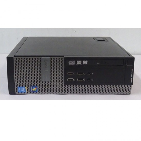 PC DELL OPTIPLEX 9020 SFF DESKTOP COMPUTER I5 4590 3.30GHZ RAM 4GB HDD 500GB WIN 7 PRO - RICONDIZIONATO 