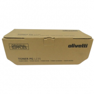 B0709 OLIVETTI PGL235 CARTUCCIA TONER NERO ORIGINALE LASER 15000 PAGINE PG L235 PG L245 B0709