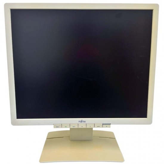 MONITOR PC COMPUTER FUJITSU B19-6 LCD 19" 4:3 5:4 VGA DVI MULTIMEDIALE RICONDIZIONATO 
