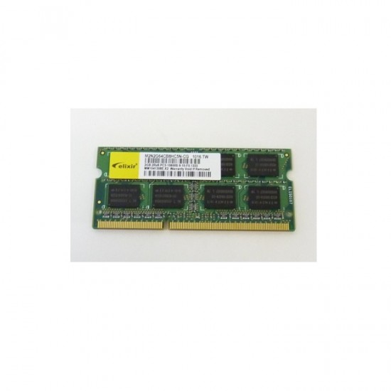 RAM MEMORIA PER NOTEBOOX ELIXIR 2GB 2RX8 PC3-10600S DDR3 1333MHZ LAPTOP RAM - NUOVO