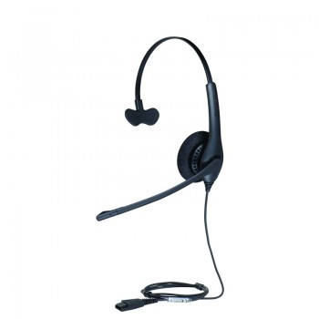 CUFFIA MONOAURICOLARE/MONO JABRA BIZ 1500 QD 1513-0154 CORDED HEADSET NUOVO