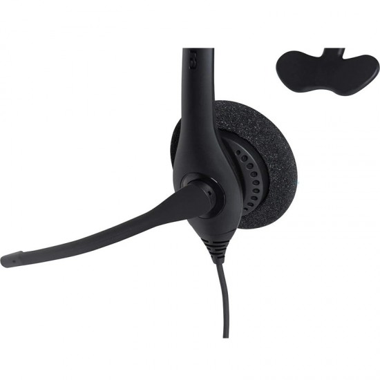 CUFFIA MONOAURICOLARE/MONO JABRA BIZ 1500 QD 1513-0154 CORDED HEADSET NUOVO