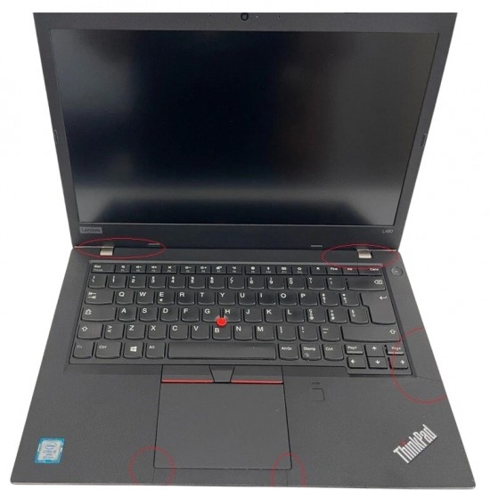 NOTEBOOK PC PORTATILE LENOVO L480 I5-8350U 1.70GHZ RAM 8GB SSD 512GB WIN 11 PRO- ricondizionato