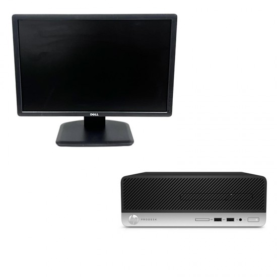 KIT PC HP SFF COMPUTER 400 G4 I5-6500 RAM 8GB SSD 256GB MONITOR DELL E2213 M+T - ricondizionato KIT PC HP SFF COMPUTER 400 G4 I5-6500 RAM 8GB SSD 256GB MONITOR DELL E2213 M+T - ricondizionato