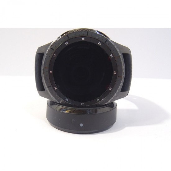 SMARTWATCH SAMSUNG GEAR S3 FRONTIER SPACE GRAY- USATO GRADO A SMARTWATCH SAMSUNG GEAR S3 FRONTIER SPACE GRAY- USATO GRADO A