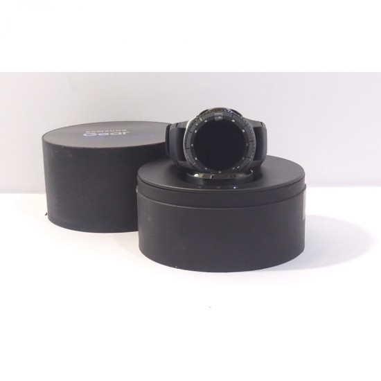 SMARTWATCH SAMSUNG GEAR S3 FRONTIER SPACE GRAY- USATO GRADO A SMARTWATCH SAMSUNG GEAR S3 FRONTIER SPACE GRAY- USATO GRADO A