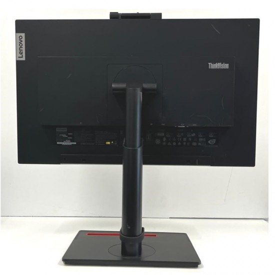 MONITOR LENOVO THINKVISION T24v-20 23.8"FHD WEBCAM HDMI DP VGA USB - ricondizionato