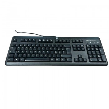 TASTIERA HP SMART CARD KUS1206 USB QWERTY ITA NERO 700847-061 701671-061 - usato 