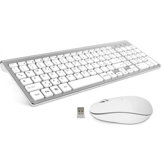 TASTIERA E MOUSE WIRELESS- USB ERGONOMICO SENZA FILI PER PC WINDOWS COMPUTER MAC NUOVO TASTIERA E MOUSE WIRELESS- USB ERGONOMICO SENZA FILI PER PC WINDOWS COMPUTER MAC NUOVO