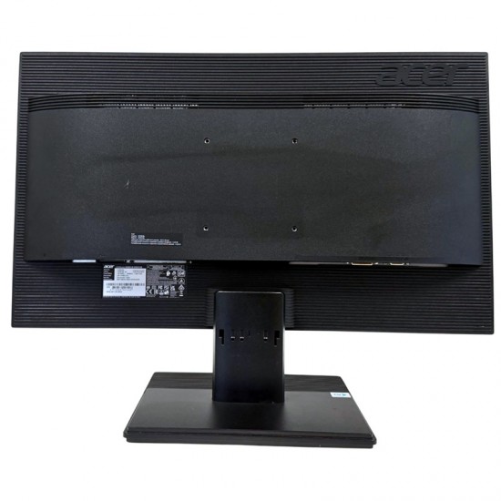 MONITOR PC ACER V246HQL 24" 1920X1080 W-LED FULL HD 16:9 VGA DVI NERO GRADO A- usato