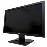 MONITOR PC ACER V246HQL 24" 1920X1080 W-LED FULL HD 16:9 VGA DVI NERO GRADO A- usato