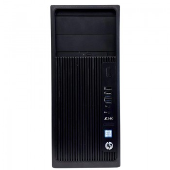 PC DESKTOP TOWER WORKSTATION HP Z240 INTEL I7-6700 RAM 8GB SSD 256GB WIN 11 PRO- ricondizionato
