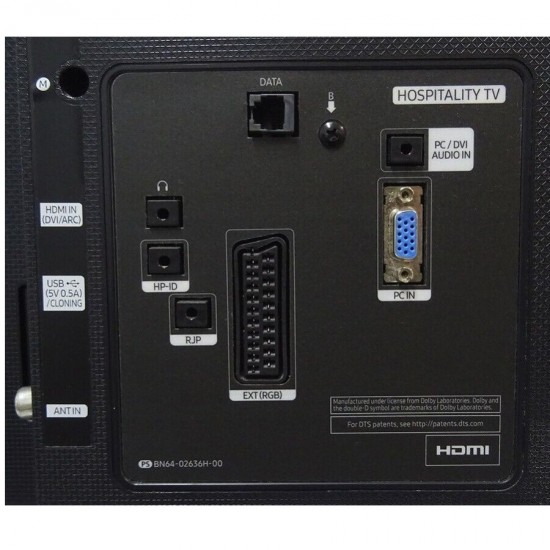 TV MONITOR SAMSUNG 40" HG40EE470SK FULL HD NERO 1920x1080PIXEL VGA HDMI NO SMART TV NO BASE DIGITALE INCORPORATO- USATO