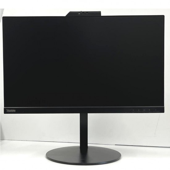 MONITOR LENOVO THINKVISION T24v-10 23.8"FHD WEBCAM HDMI DISPLAYPORT VGA USB- ricondizionato