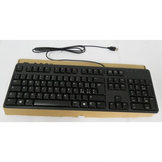 DELL TASTIERA KEYBOARD KB212-B USB 0C649N ITALIANA SLIM BLACK - NUOVO DELL TASTIERA KEYBOARD KB212-B USB 0C649N ITALIANA SLIM BLACK - NUOVO