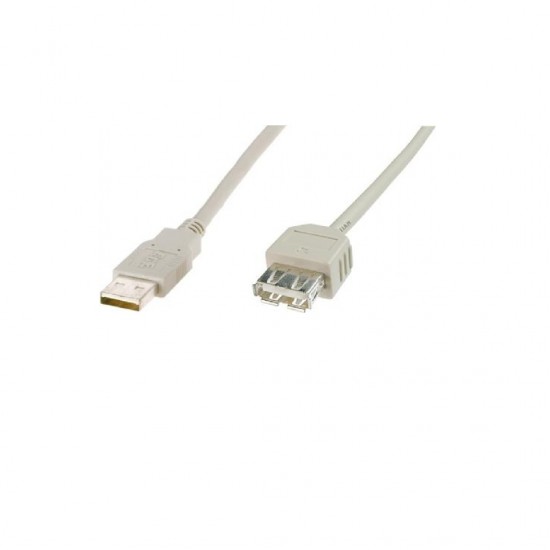 CAVO PROLUNGA USB TIPO A/A M/F 1.8MT