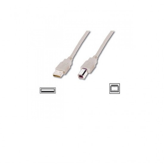 CAVO USB TIPO A/B M/M 1.8MT